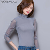 long sleeve shirt women tops chemise femme plus size women blouses 2018 sexy lace blouse blusas y camisas mujer camisa feminina