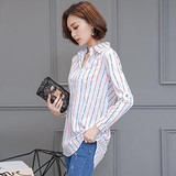 Long Sleeve Blouse Shirt Women Striped Shirts 2017 Autumn Spring Top Female Ladies Office Work Wear New Korean Fashion Clothing Long Sleeve Blouse Shirt Women Striped Shirts 2017 Autumn Spring Top Female Ladies Office Work Wear New Korean Fashion Clothing
