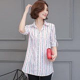 Long Sleeve Blouse Shirt Women Striped Shirts 2017 Autumn Spring Top Female Ladies Office Work Wear New Korean Fashion Clothing Long Sleeve Blouse Shirt Women Striped Shirts 2017 Autumn Spring Top Female Ladies Office Work Wear New Korean Fashion Clothing