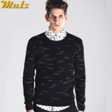 Casual mens sweaters cotton pullover man jumper Autumn male pullover jersey dress Brand clothing Muls O neck Size S-4XL PST4706