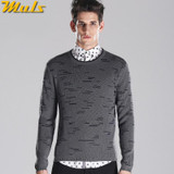 Casual mens sweaters cotton pullover man jumper Autumn male pullover jersey dress Brand clothing Muls O neck Size S-4XL PST4706