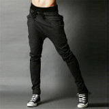 Casual Men Pants Hot Sale Unique Big Pocket Hip Hop Harem Pants Fitness Clothing Quality Outwear Casual Men Joggers