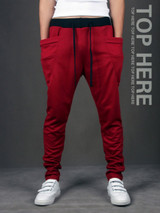 Casual Men Pants Hot Sale Unique Big Pocket Hip Hop Harem Pants Fitness Clothing Quality Outwear Casual Men Joggers