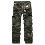 Casual Cargo Pants Men Cotton High Quality Camouflage Pants Fashion Military Trousers Army Camo Loose Men Pants