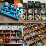 2017 Vintage Wood Storage Box Classic Car Sundries Table Storage Container Women Jewelry Box Organizer Home * Office Wooden Box