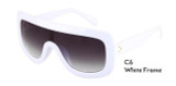 2017 Vintage Sunglasses Women Brand Designer Retro Rivet Intergrated Ladies Sun Glasses for Women Lunette Femme Oculos Female