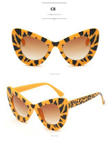 2017 Vintage Retro UV400 Sunglasses Women Glasses Summer New Fashion Brand Cateyes Eyewear Designer Gafas De Sol Mujer