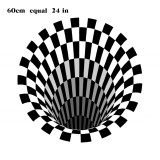 3D Vortex Illusion Rug