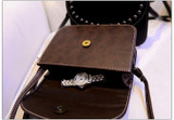 2017 Vintage Fashion shaping bag Paint Retro Rivet Women's handbag Brand Leather Women Handbag Shoulder Bag mini messenger bag 2017 Vintage Fashion shaping bag Paint Retro Rivet Women's handbag Brand Leather Women Handbag Shoulder Bag mini messenger bag