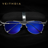 2017 VEITHDIA Men/Women's Sunglasses Polarized Lens Carving pattern Eyewear Accessories Female Sun Glasses For Men/Women 3616