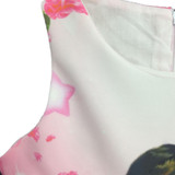 2017 vaiana kids Girls Clothing Dresses Printing Moana Teenagers Dress Summer Sleeveless Christmas Carnival Costumes