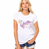 2017 Tshirt Summer Woman Designer Clothing Print T-shirt Fashion Tees European T Shirt Cute Women Kawaii Tops Unicorn
