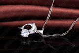 2017 Trendy Dolphine Design Pendant 925 Sterling Silver Fine Jewelry Necklace Earring For Women Wedding Set Gifts
