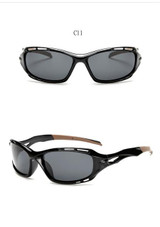 2017 Travel  Mens Sunglasses Polarized  Sunglasses Brand Yellow Lens Night Vision Driving Glasses Boating Goggles Reduce Glare