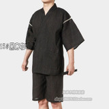 2017 Traditional Japanese Kimonos Men's Japan Cotton Yukata Men's Lounge Home Clothing Suits Men's Sleepwear Pajamas 062509