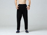 2017 Top Selling Solid Spring Summer Men Linen Pants Trousers Big Size Casual Mens jogger Pants Size M-6XL