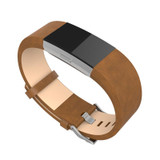 2017 Top Sales! COMLYO Genuine Leather Band For Fitbit Charge 2 Charge2 Smart Bracelet Strap Replace Watchband With Steel Buckle