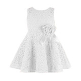 2017 Summer Toddler Baby Girl Kids Lace Floral Dress One Piece Party Vestido Girls Princess Dresses