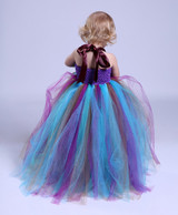 2017 Summer Tulle Flower Girl Dresses Baby Kids Party Pageant Dress For Girl Flower Girl Tutu Dress peacock Dress Multi color 2017 Summer Tulle Flower Girl Dresses Baby Kids Party Pageant Dress For Girl Flower Girl Tutu Dress peacock Dress Multi color