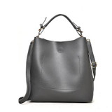 Large Capacity Women Leather Shoulder Bags Designer Brand Casual Tote Bag Designer Female Bucket Shoulder Bags Composite Handbag