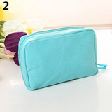 Large Capacity Travel Cosmetic Makeup Case Zipper Multifunction Bag Organizer