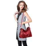 Lanzhixin Women Leather Handbags Women Messenger Bags Designer Crossbody Bag Women Tote Shoulder Bag Top-handle Bags Vintage 518