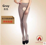LANSWE high quality women sexy open crotch tights high elastic 120D lady Brand Pantyhose Langsha