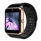 LANGTEK Smart Watch GT08  Men Women Bluetooth Wrist Smartwatch Support SIM/TF Card Wristwatch For Apple Android Phone PK DZ09