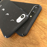 Landscape Space Moon Cases for iPhone 6 6s Plus 7 7 Plus 8 8 Plus