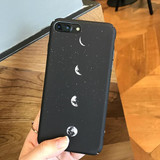 Landscape Space Moon Cases for iPhone 6 6s Plus 7 7 Plus 8 8 Plus