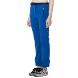 LANBAOSI Top Quality Winter Women's Warm Fleece Softshell Pants With Waistband Pockets Windproof Waterproof Trousers 10 Colors