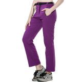 LANBAOSI Top Quality Winter Women's Warm Fleece Softshell Pants With Waistband Pockets Windproof Waterproof Trousers 10 Colors
