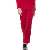 LANBAOSI Top Quality Winter Women's Warm Fleece Softshell Pants With Waistband Pockets Windproof Waterproof Trousers 10 Colors