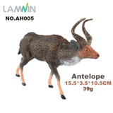 Lamwin Mini Hollow Type Plastic Farm Animal Toy Action Figure Simulation Horse Model Animation Figurine