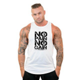 Mens Bodybuilding Hooded Tank Top