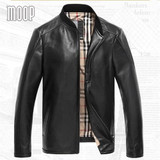 Lambskin genuine leather bomber jacket in black  breathable mesh leather biker jackets manteau homme jaqueta de couro LT1323