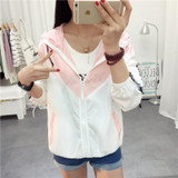 Jackets Women 2017 New Basic Jacket Women's High Quality Hooded Jacket Fashion Thin Casual Windbreaker Female Outwear Coat