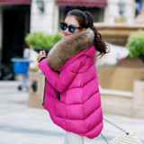 jacket women Cotton coat fashion irregular Warm Jacket winter coat women parkas Female winter winter jacket Faux fur coat