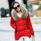 jacket women Cotton coat fashion irregular Warm Jacket winter coat women parkas Female winter winter jacket Faux fur coat