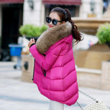 jacket women Cotton coat fashion irregular Warm Jacket winter coat women parkas Female winter winter jacket Faux fur coat