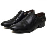 Jack Willden Man Leather Moccasins Flats Men's Casual Shoes Lace-Up Dress Mens Business zapatos hombre Shoes EUR Size 38-47
