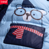 IYEAL Children Baby Girls Boys 90% Warm Duck Down Clothing Set Kids Winter Jacket Jumpsuit Toddler Outerwear Coat Baby Clothes