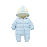 IYEAL 2017 Newest Winter Outwear Baby Clothes Warm Overalls for Newborn Cotton Infant Baby Girl Boy Clothing Thickening Jumpsuit