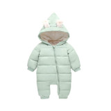 IYEAL 2017 Newest Winter Outwear Baby Clothes Warm Overalls for Newborn Cotton Infant Baby Girl Boy Clothing Thickening Jumpsuit