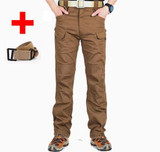 IX7 Tactical Men Pants Combat Trousers Army Military Pants Men Cargo Pants For Men Military Multi Pocket Style Casual Pants
