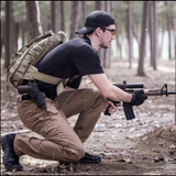 IX7 Tactical Men Pants Combat Trousers Army Military Pants Men Cargo Pants For Men Military Multi Pocket Style Casual Pants