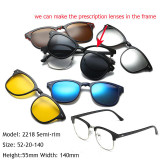 IVSTA Clip On Sunglasses Women Frames Men Glasses Clips Magnetic Sunglasses with Magnet Sunglasses Eyeglass Clip Optical Myopia