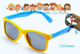 IVSTA 825 B Baby Sunglasses infant Children Sun Glasses for Boys Cool Soft Silicone Flexible Rubber Polarized Lenses safe