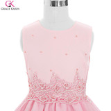 Ivory Pink Flower Girl Dresses For Wedding Grace Karin Pageant Communion Flower Girl Dresses For Little Girl Toddlers 8939