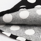 AZULINA Plus Size 4XL Women Dress Polka Dot Short Sleeve O Neck Cotton Dresses Retro Vintage Party Dress Vestidos Robe Femme